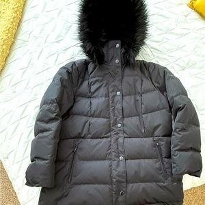 Women’s petite refined down coat